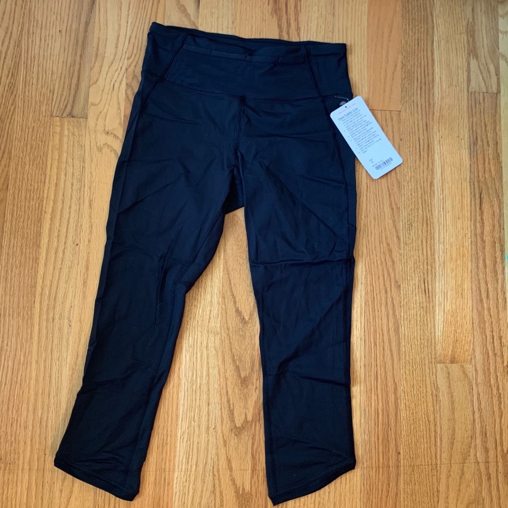 NWT! Lululemon High Waisted Cropped Leggings